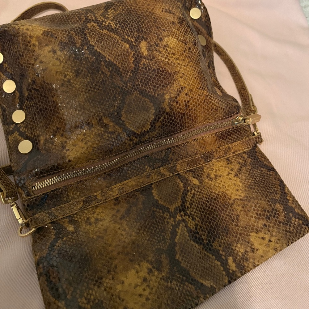 Hammit snake skin bag